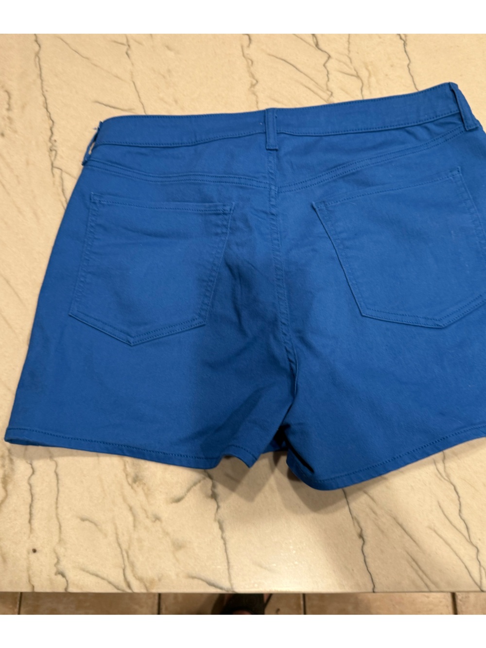 Old Navy High-Rise WOW Shorts Size 14 Sapphire Sky Blue NWOT - Picture 8 of 12
